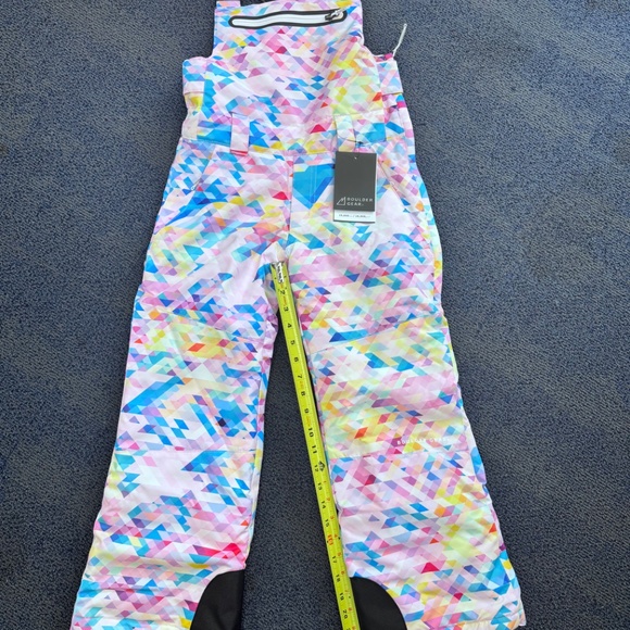 Boulder Gear Girls Insulated Snow Set - Jacket and Bib Pants Size YS/8 NWT - Picture 7 of 16